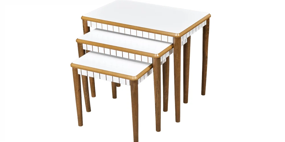 Luna Zigon Sehpa Beyaz