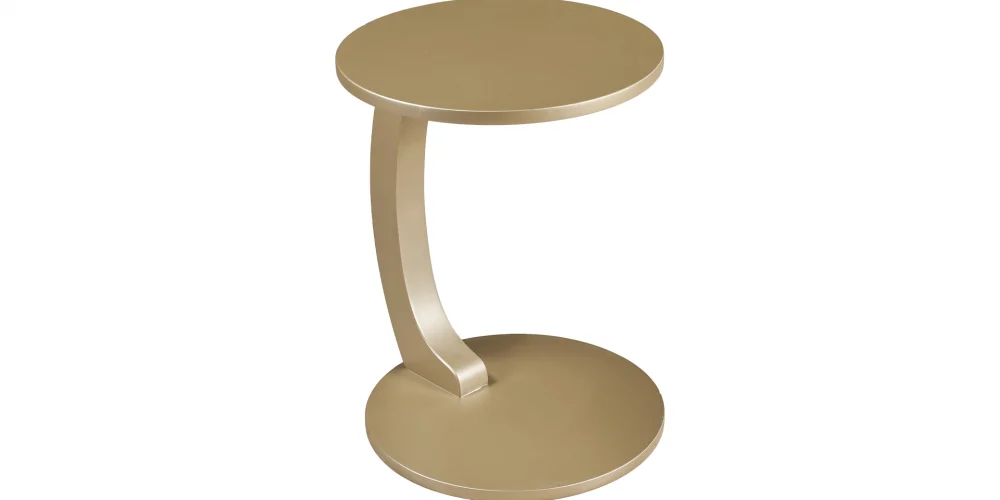 C Sehpa Mdf Mat Gold