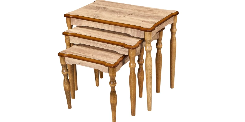 İnci Zigon Sehpa Ceviz