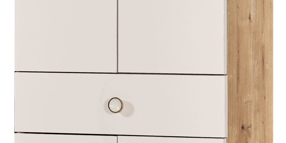 Simon Çok Amaçlı Dolap Meşe-Krem